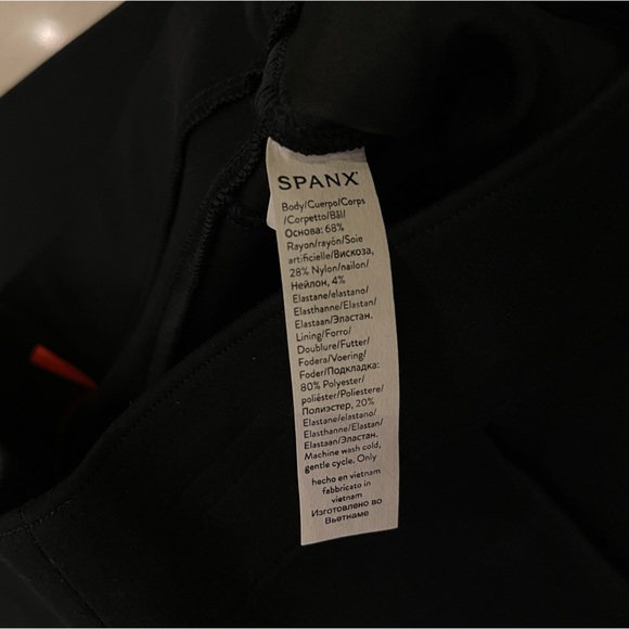 SPANX The Perfect Pant Hi-Rise Flare 20252R Black Size L - Picture 9 of 10